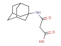 3-(1-adamantylamino)-3-oxopropanoic acid