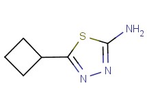 5-cyclobutyl-1,3,4-thiadiazol-2-amine