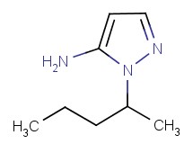 1-(1-methylbutyl)-1H-pyrazol-5-amine