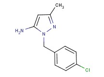 1-(4-chlorobenzyl)-3-methyl-1H-pyrazol-5-amine