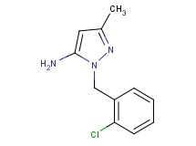 1-(2-chlorobenzyl)-3-methyl-1H-pyrazol-5-amine