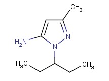 1-(1-ethylpropyl)-3-methyl-1H-pyrazol-5-amine