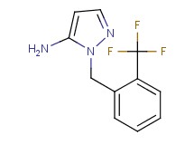 1-[2-(trifluoromethyl)benzyl]-1H-pyrazol-5-amine