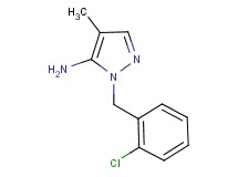 1-(2-chlorobenzyl)-4-methyl-1H-pyrazol-5-amine