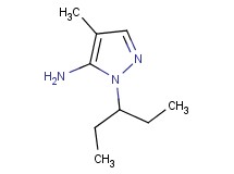 1-(1-ethylpropyl)-4-methyl-1H-pyrazol-5-amine