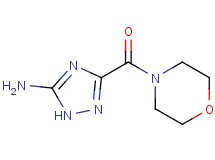 3-(4-morpholinylcarbonyl)-1H-1,2,4-triazol-5-amine
