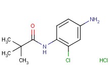N-(4-amino-2-chlorophenyl)-2,2-dimethylpropanamide hydrochloride