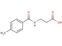 N-(4-methylbenzoyl)-beta-alanine