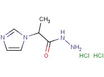 2-(1H-imidazol-1-yl)propanohydrazide dihydrochloride