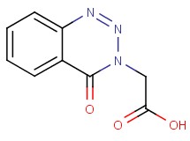 (4-oxo-1,2,3-benzotriazin-3(4H)-yl)acetic acid