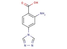 2-amino-4-(4H-1,2,4-triazol-4-yl)benzoic acid