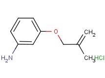 {3-[(2-methyl-2-propen-1-yl)oxy]phenyl}amine hydrochloride