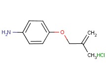 {4-[(2-methyl-2-propen-1-yl)oxy]phenyl}amine hydrochloride