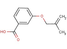 3-[(2-methylprop-2-en-1-yl)oxy]benzoic acid