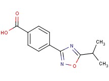 4-(5-isopropyl-1,2,4-oxadiazol-3-yl)benzoic acid
