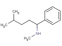 N,4-dimethyl-1-phenylpentan-1-amine
