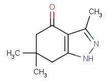 3,6,6-trimethyl-1,5,6,7-tetrahydro-4H-indazol-4-one