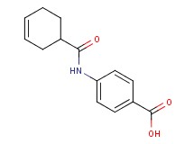 4-[(cyclohex-3-en-1-ylcarbonyl)amino]benzoic acid