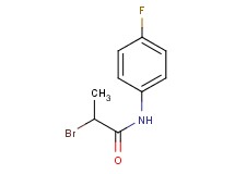 2-bromo-N-(4-fluorophenyl)propanamide