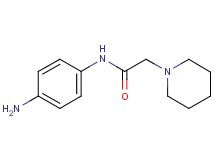 N-(4-aminophenyl)-2-piperidin-1-ylacetamide