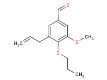 3-allyl-5-methoxy-4-propoxybenzaldehyde