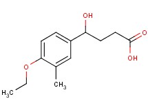 4-(4-ethoxy-3-methylphenyl)-4-hydroxybutanoic acid