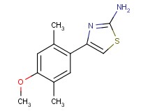 4-(4-methoxy-2,5-dimethylphenyl)-1,3-thiazol-2-amine