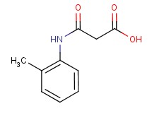 3-[(2-methylphenyl)amino]-3-oxopropanoic acid