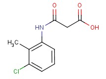 3-[(3-chloro-2-methylphenyl)amino]-3-oxopropanoic acid