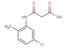 3-[(5-chloro-2-methylphenyl)amino]-3-oxopropanoic acid