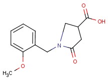 1-(2-methoxybenzyl)-5-oxopyrrolidine-3-carboxylic acid