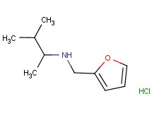 N-(2-furylmethyl)-3-methyl-2-butanamine hydrochloride