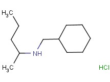 N-(cyclohexylmethyl)-2-pentanamine hydrochloride