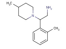 2-(2-methylphenyl)-2-(4-methylpiperidin-1-yl)ethanamine