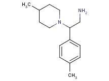 2-(4-methylphenyl)-2-(4-methylpiperidin-1-yl)ethanamine
