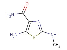 5-amino-2-(methylamino)-1,3-thiazole-4-carboxamide