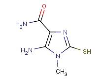 5-amino-2-mercapto-1-methyl-1H-imidazole-4-carboxamide