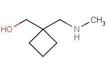 {1-[(methylamino)methyl]cyclobutyl}methanol