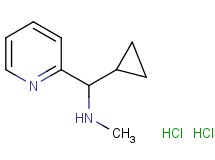 [cyclopropyl(2-pyridinyl)methyl]methylamine dihydrochloride