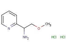 [2-methoxy-1-(2-pyridinyl)ethyl]amine dihydrochloride