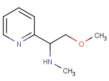 (2-methoxy-1-pyridin-2-ylethyl)methylamine