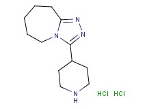 3-(4-piperidinyl)-6,7,8,9-tetrahydro-5H-[1,2,4]triazolo[4,3-a]azepine dihydrochloride