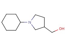 (1-cyclohexyl-3-pyrrolidinyl)methanol