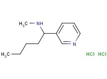 N-methyl-1-(3-pyridinyl)-1-pentanamine dihydrochloride