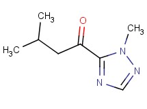 3-methyl-1-(1-methyl-1H-1,2,4-triazol-5-yl)-1-butanone