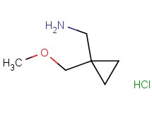 {[1-(methoxymethyl)cyclopropyl]methyl}amine hydrochloride