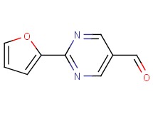 2-(2-furyl)-5-pyrimidinecarbaldehyde