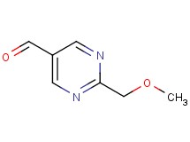 2-(methoxymethyl)-5-pyrimidinecarbaldehyde