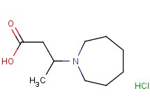 3-(1-azepanyl)butanoic acid hydrochloride 3-(1-azepanyl)butanoic acid hydrochloride