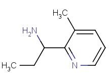 1-(3-methyl-2-pyridinyl)-1-propanamine